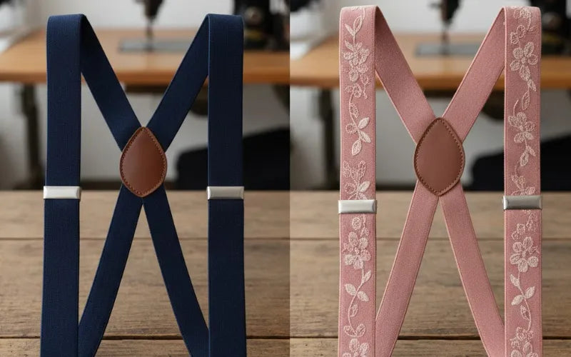 Differences Between Men's and Women's Suspenders