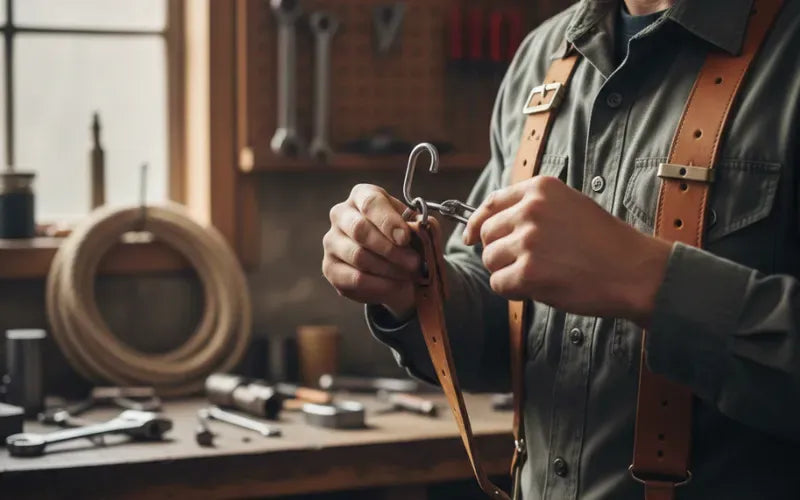 Adjusting Hook Placement for Comfort on Suspenders