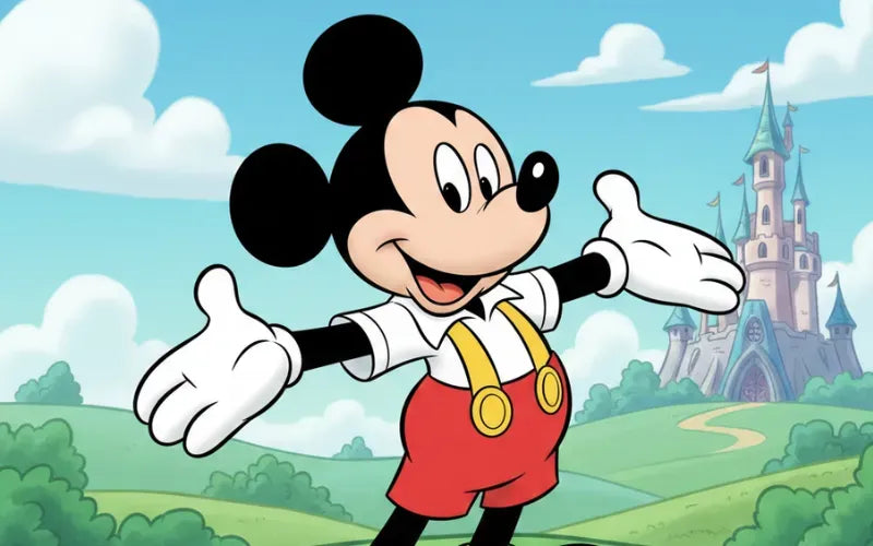Does Mickey Mouse Wear Suspenders