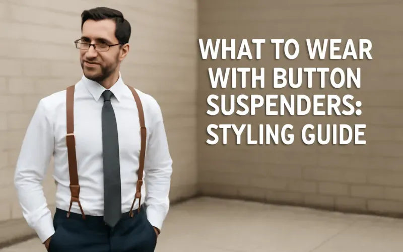 What to Wear with Button Suspenders: Styling Guide
