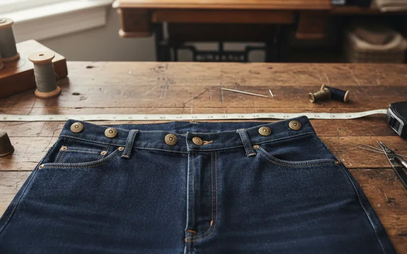 Suspender Button Placement