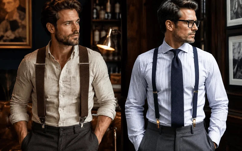 Wide vs Narrow Suspender