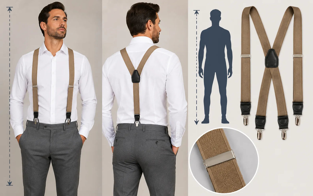Will 60 Inch Suspenders Fit a Man Over 6 Foot 6 inch?