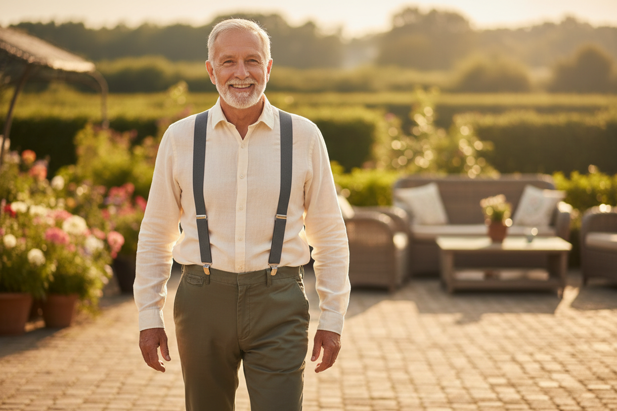 Benefits of Two-Clip Suspenders for Seniors & Mobility