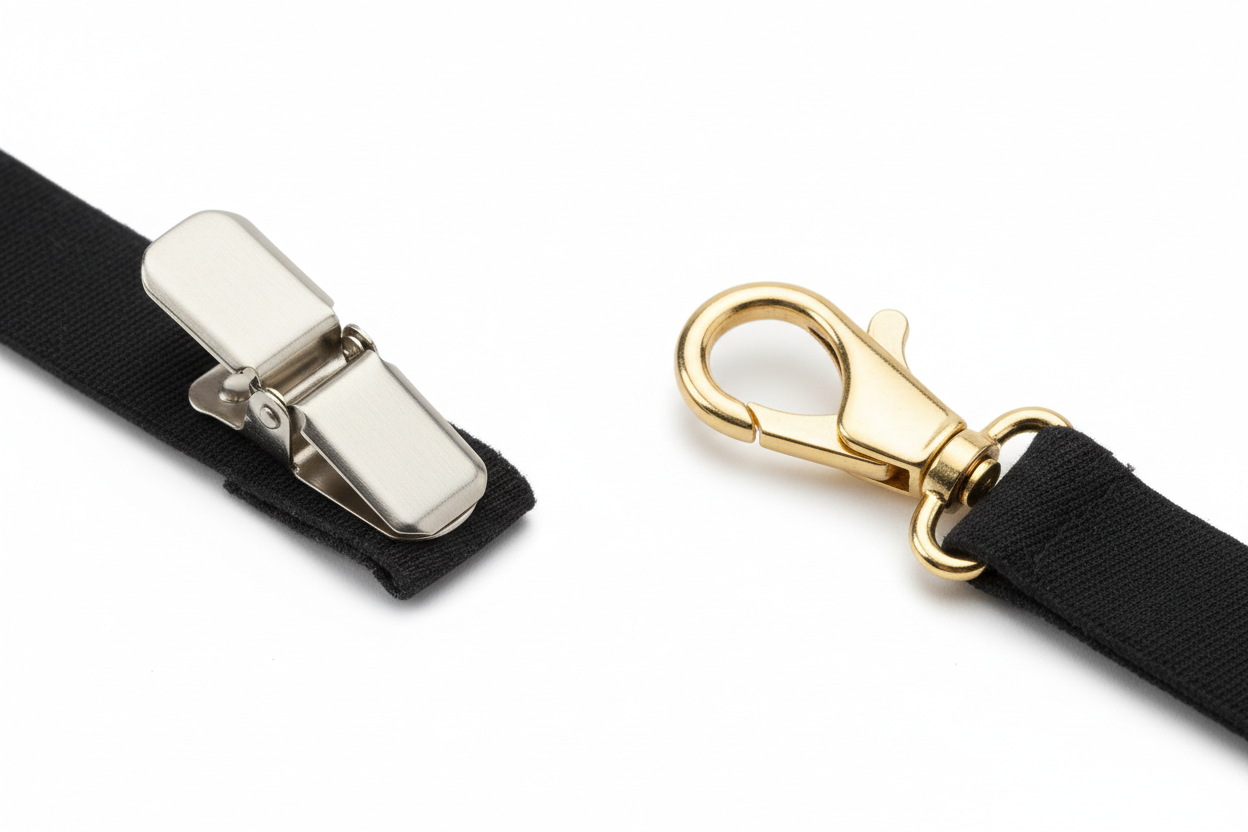 Clip-On Suspenders vs. Lobster Claw Hooks: Which is Secure?