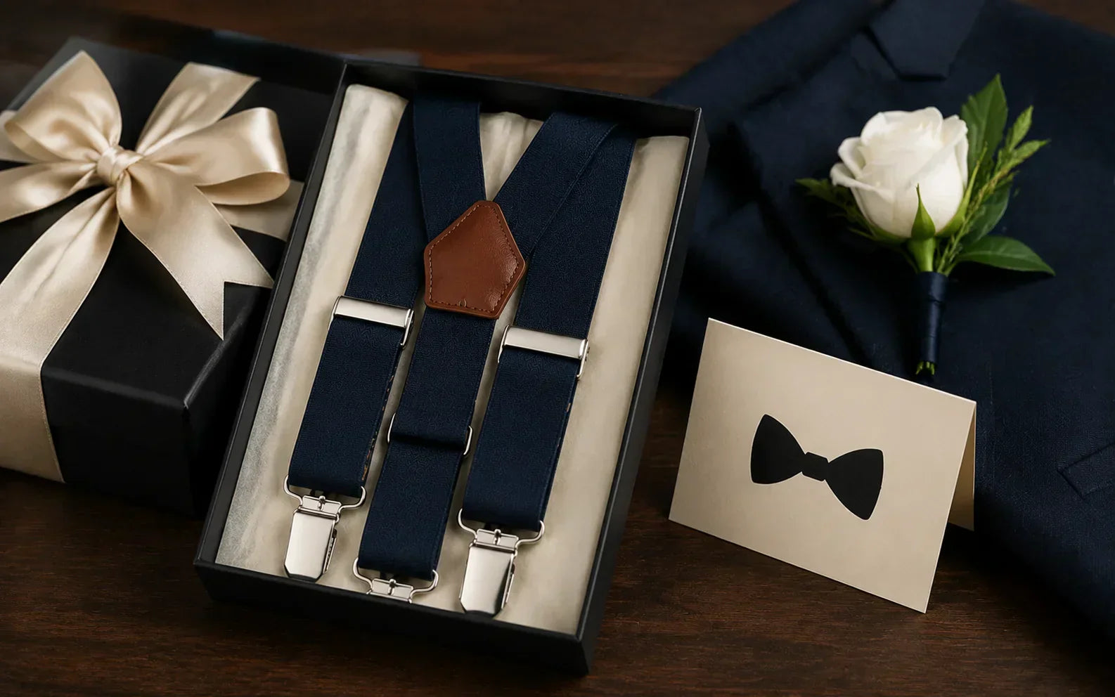 What to Get a Groom Besides a Watch Suspenders as Alternative Gift