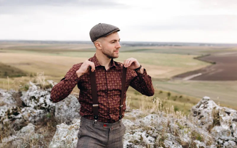 Reflective Suspenders for Hiking Stay Visible Outdoors