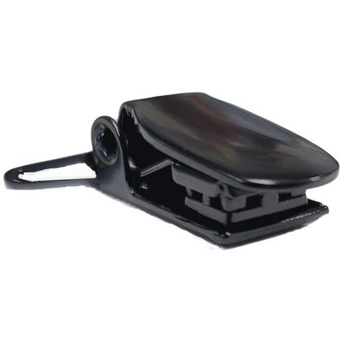 Black no-slip replacement suspender clip