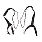 Holdup Shirttail Stay-Downs  Tightening Straps In Stirrup Style With Patented No-slip Metal Clips
