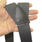 Hold-Ups Slate Grey Casual Series Dual No-slip clip Men's dressy Suspenders with Y-back