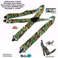 Holdup Suspender Company's Outdoorsman Series Advantage Pattern Camouflage Hunting Suspenders with black USA Patented Gripper Clasps